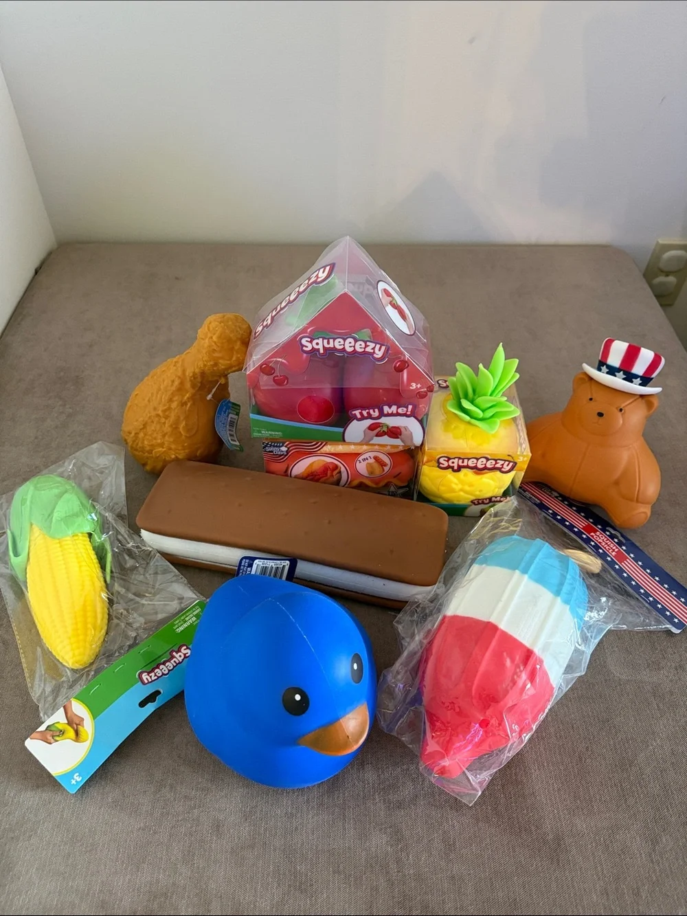 Sunny Days Squeezy Limited Edition Americana Collection | Bundle Of 9